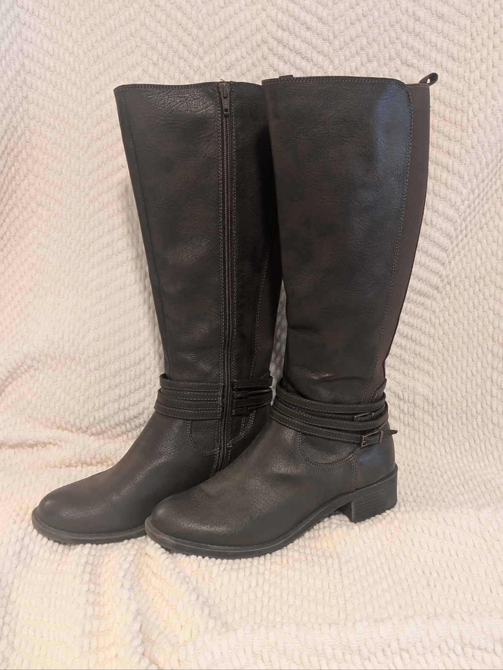 Chocolate Brown Riding Boots EUC